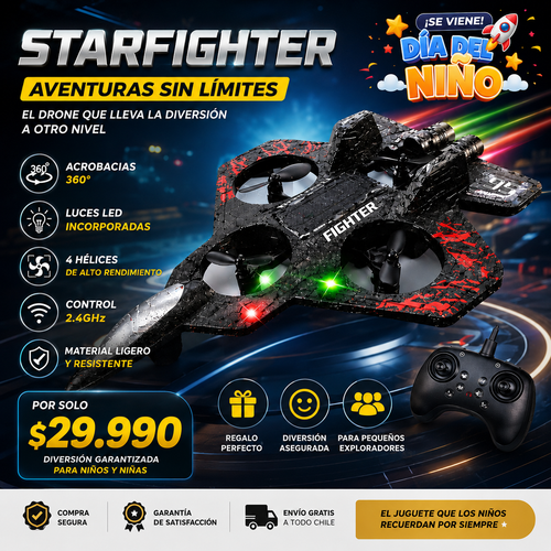 Starfighter® Dron avión a control remoto