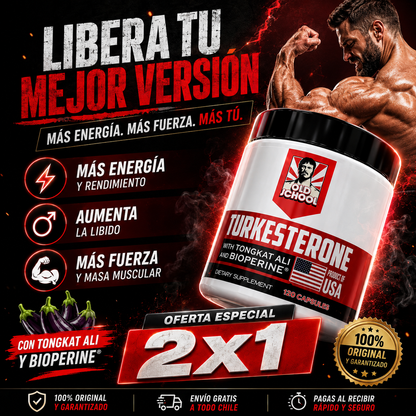 2X1 💪TURKESTERONE™ ACTIVA TU POTENCIAL