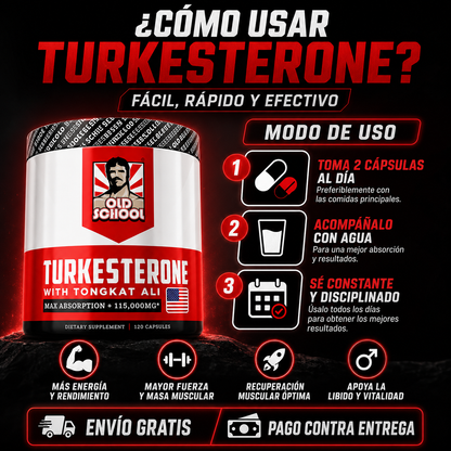 2X1 💪TURKESTERONE™ ACTIVA TU POTENCIAL