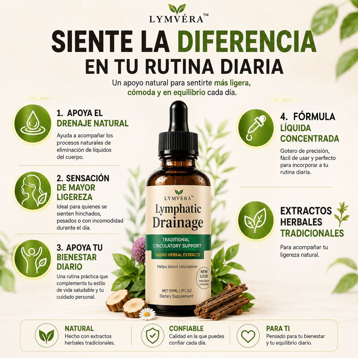 LYMVÉRA™ Drenaje Linfático 🌿