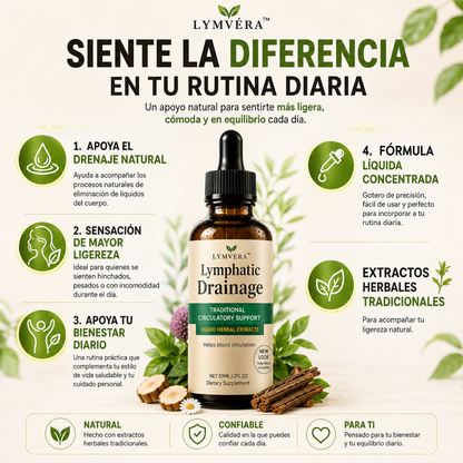 LYMVÉRA™ Drenaje Linfático 🌿