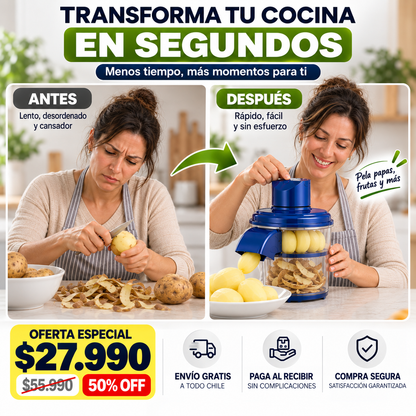 PEELIX® Pelador Eléctrico De Frutas Y Papas