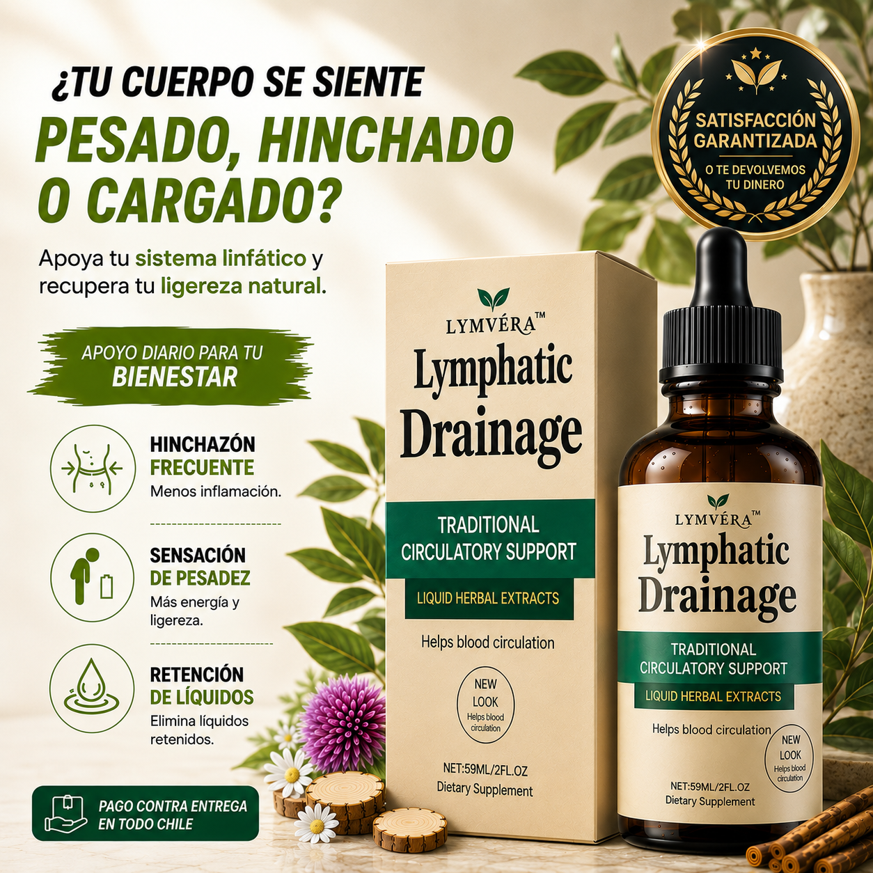 LYMVÉRA™ Drenaje Linfático 🌿