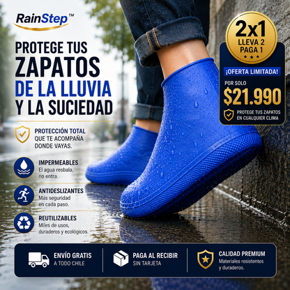 OFERTA 2X1 RainStep™ Mantén tus Zapatos Siempre Secos