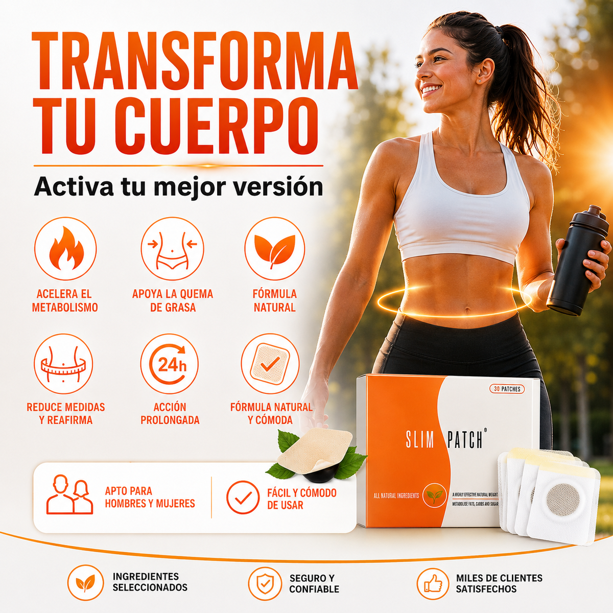 Slim Patch®🔥Pack 3 Meses De Tratamiento