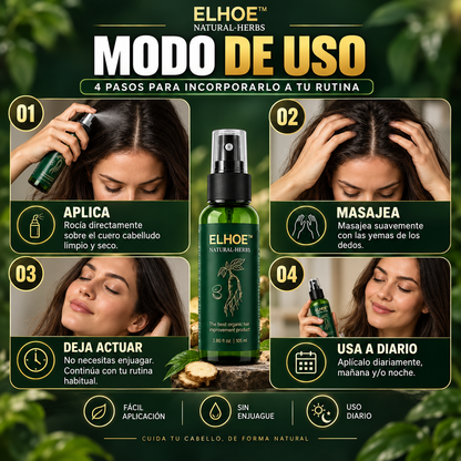 🌿ELHOE Elixir Capilar de Hierbas Naturales