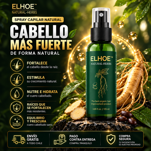 🌿ELHOE Elixir Capilar de Hierbas Naturales