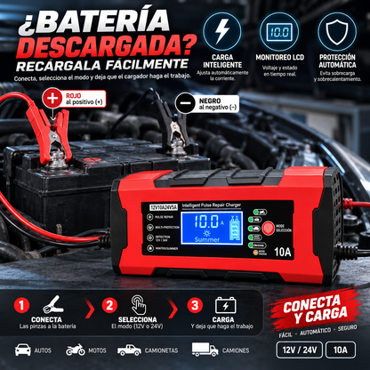 ⚡Cargador Inteligente 12V 10A⚡