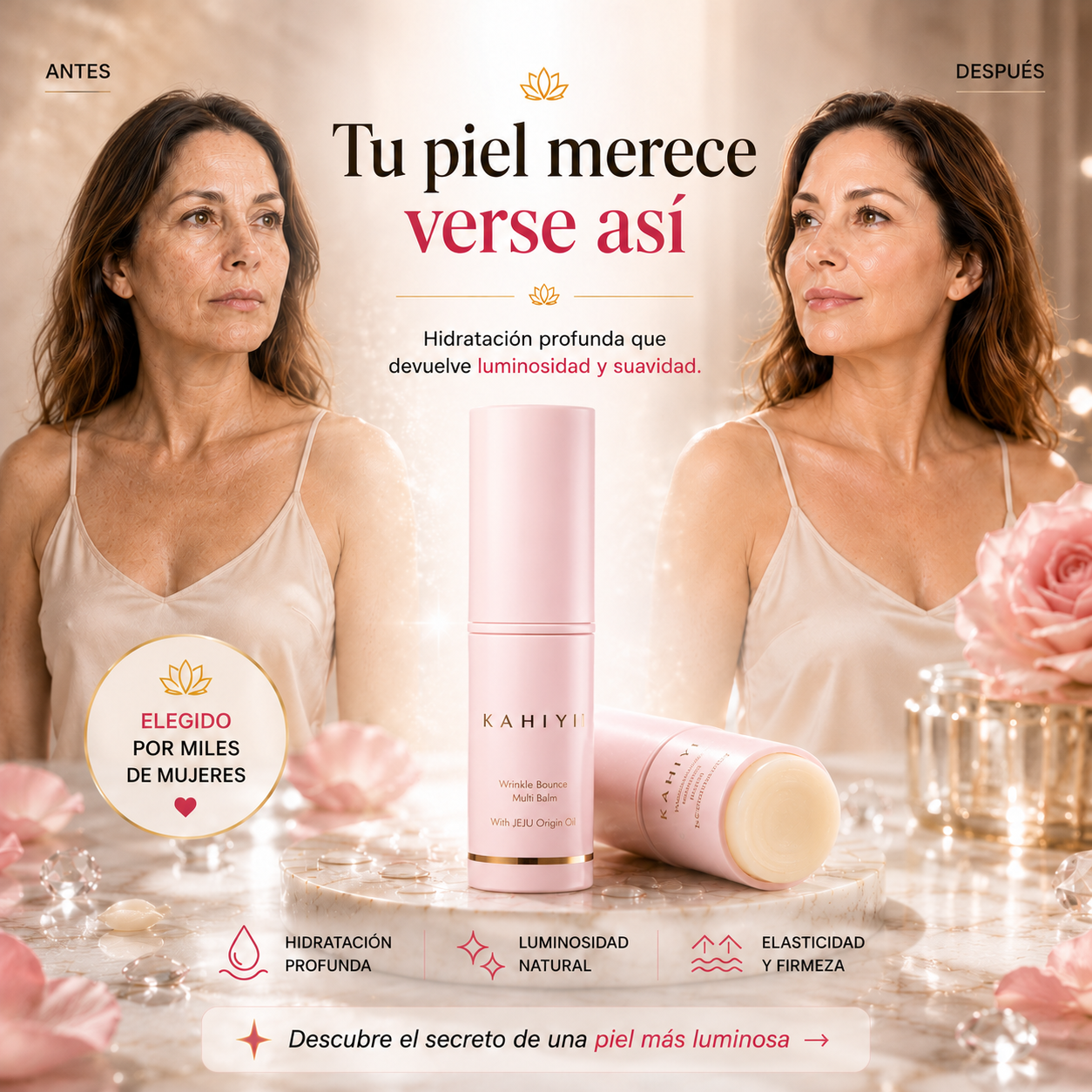 Kahi® Hidratante Antiarrugas Efecto Lifting