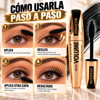 2x1💜 Flamenco® Máscara de Mega Volumen Waterproof