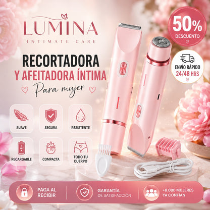 Lumina® - Afeitadora Intima 2 en 1